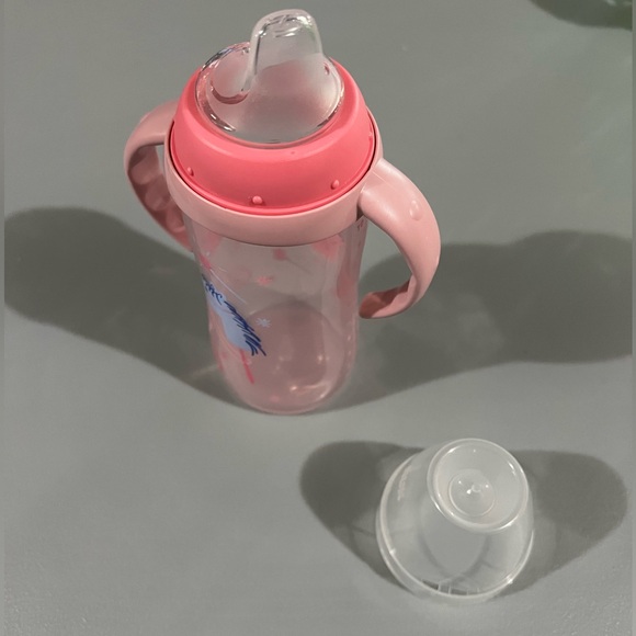 5/$25 Pink NUK Sippy Cup with Unicorn Design - Picture 7 of 7